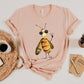 Funny Bee T-shirt, Watercolor Animal Lover, Nature, Fun Shirt Comfort Colors T-Shirt