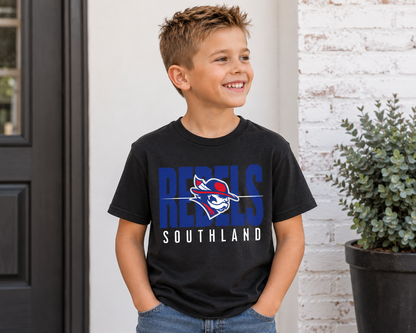 Southland Rebels Modern Mascot T-Shirt - YOUTH