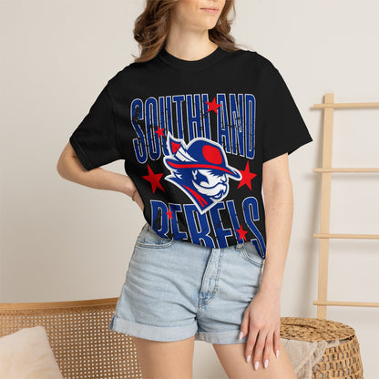 Southland Rebels with Stars Comfort Colors T-Shirt
