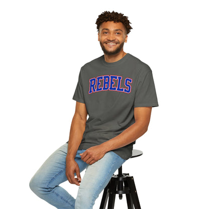 Arched Tri-Color Rebels - Comfort Color Tee