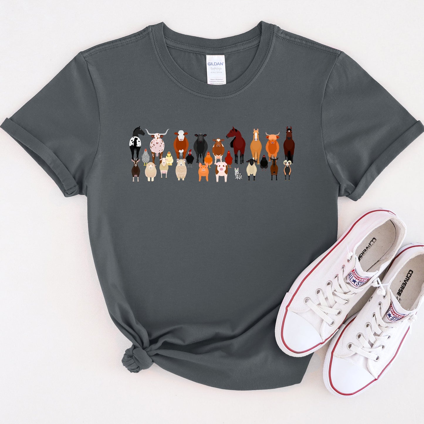 Farm Animal Lovers Super Soft Tees, Shirts, Illustration, Breeds