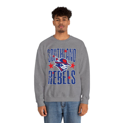 Southland Rebels with Stars Gildan Softstyle Crewneck Sweatshirt