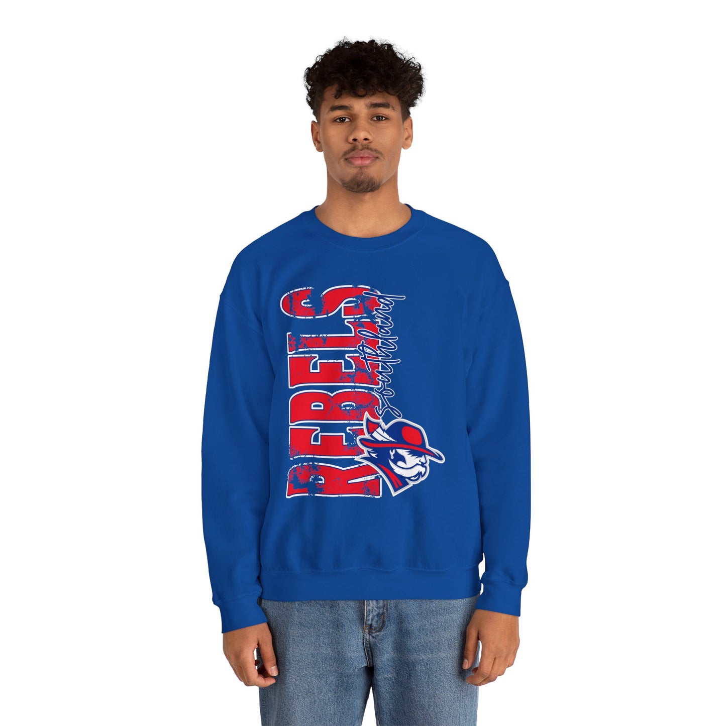 Southland Rebels - Vertical Vintage Crewneck Sweatshirt