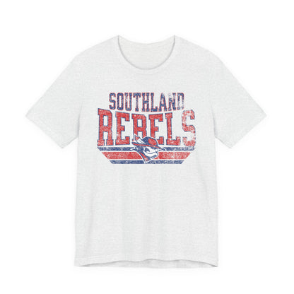 Southland Rebels Vintage Team Tee - Retro Distressed Sports T-Shirt