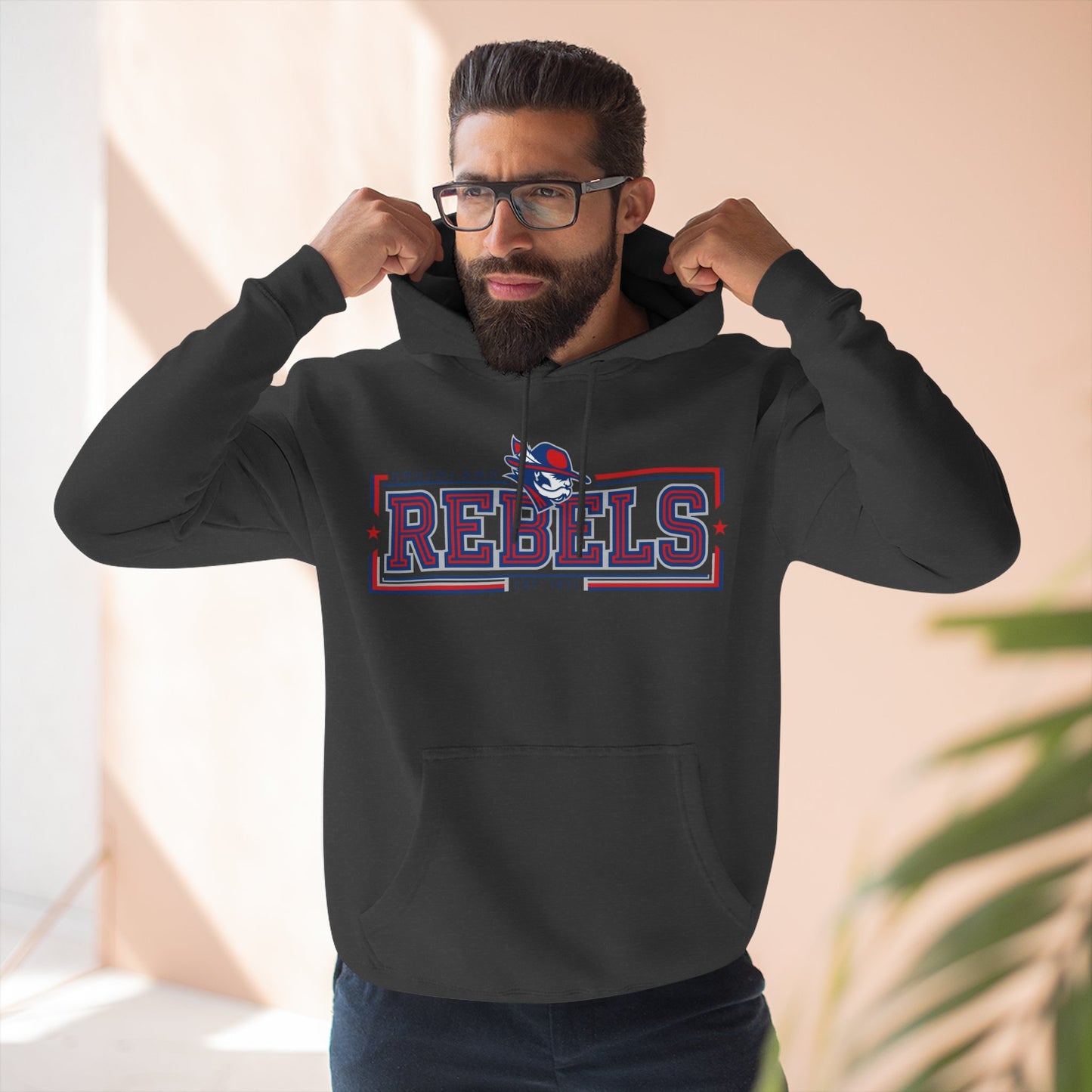Southland Rebels - Vintage Mascot Hoodie