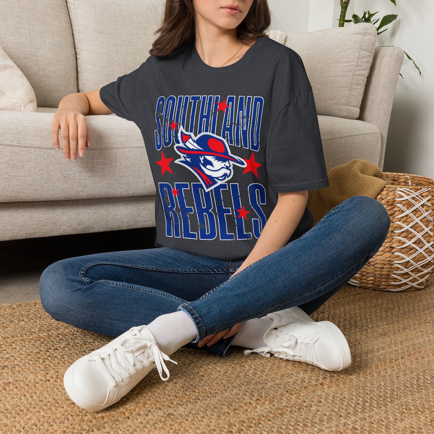 Southland Rebels with Stars Gildan Softstyle T-Shirt