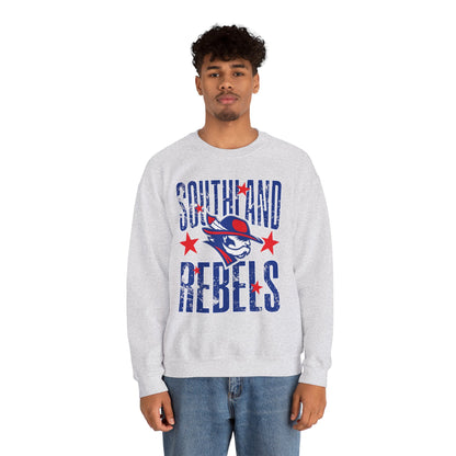 Southland Rebels with Stars Gildan Softstyle Crewneck Sweatshirt