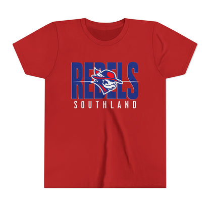 Southland Rebels Modern Mascot T-Shirt - YOUTH
