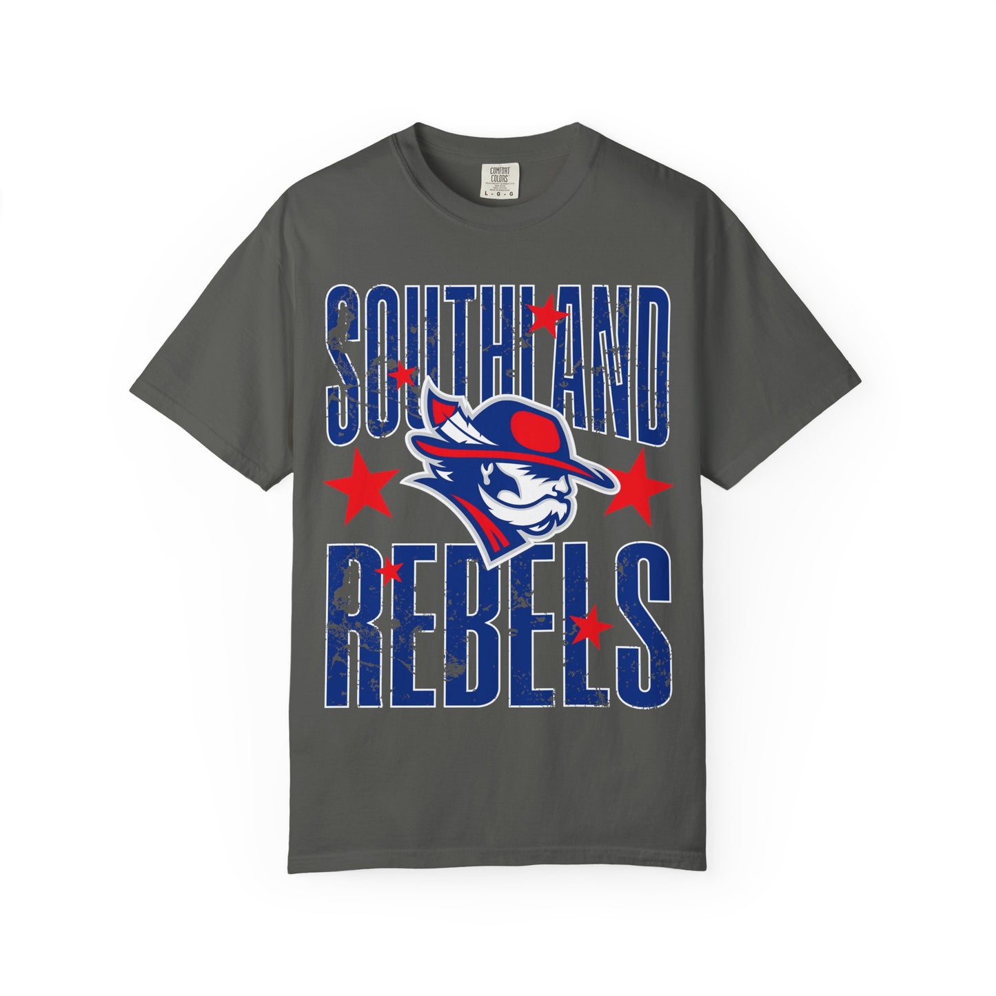 Southland Rebels with Stars Comfort Colors T-Shirt