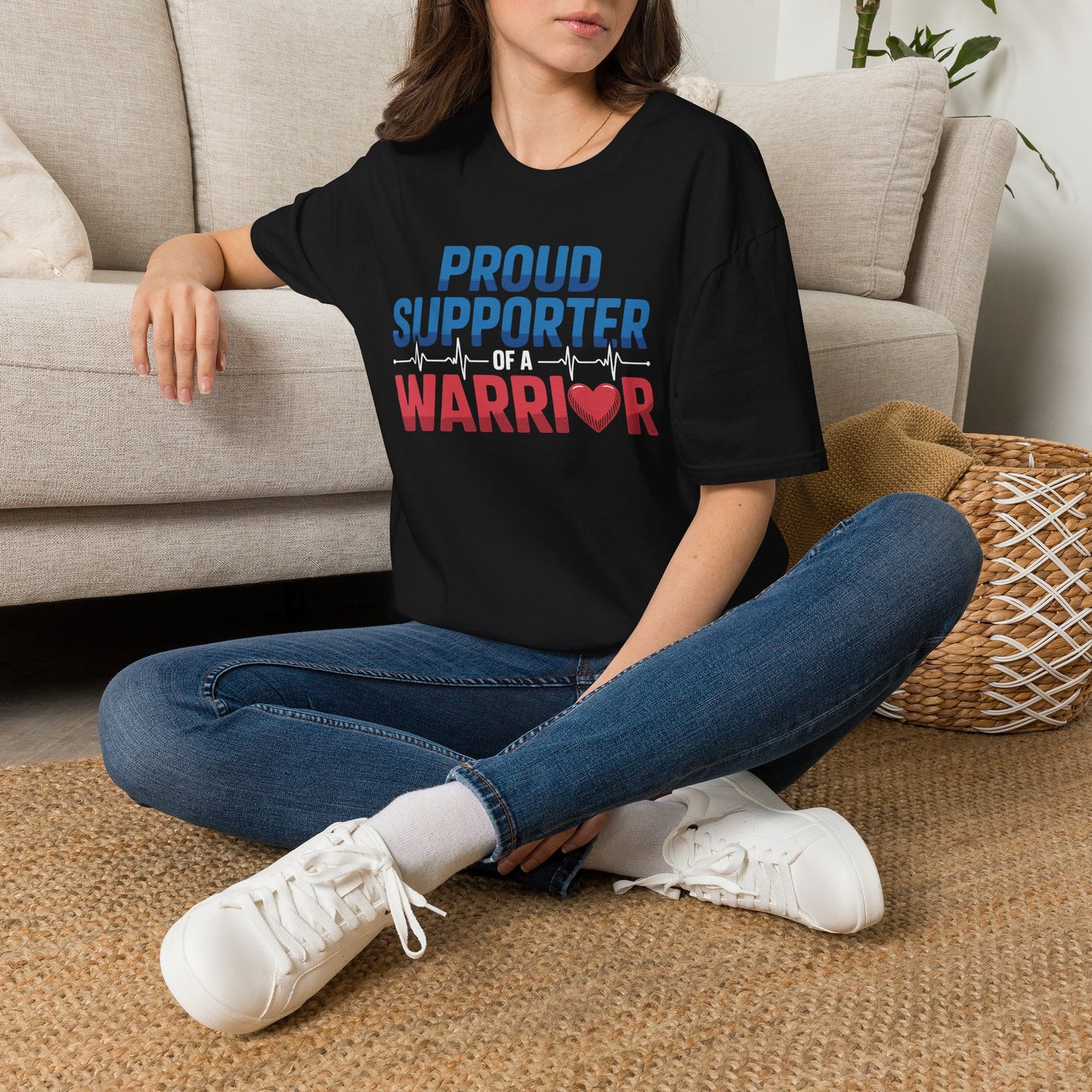 Proud Supporter of a Warrior - Team Claire Bear Unisex Shirt