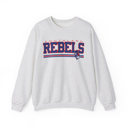 Southland Rebels Graphic Sweatshirt | Vintage Varsity Crewneck | Gildan 18000 Heavy Blend Sweatshirt