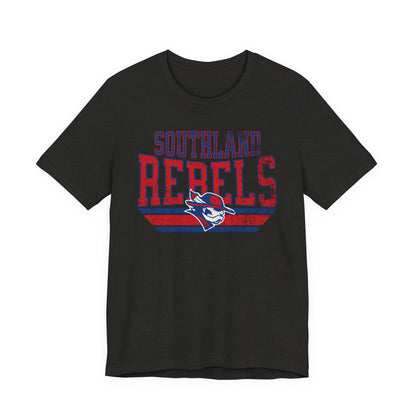 Southland Rebels Vintage Team Tee - Retro Distressed Sports T-Shirt