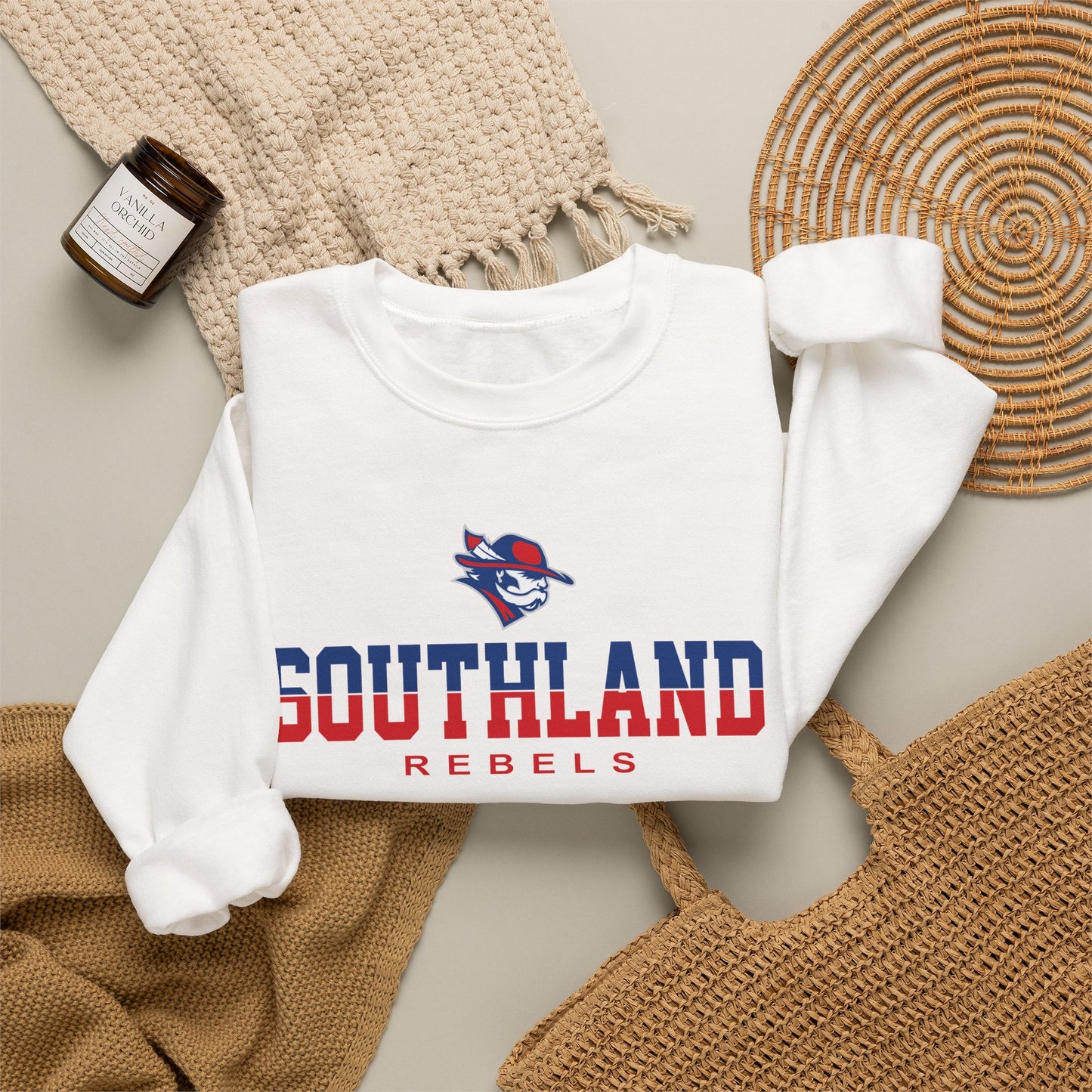Southland Rebels Crewneck Sweatshirt – Vintage Collegiate Pullover