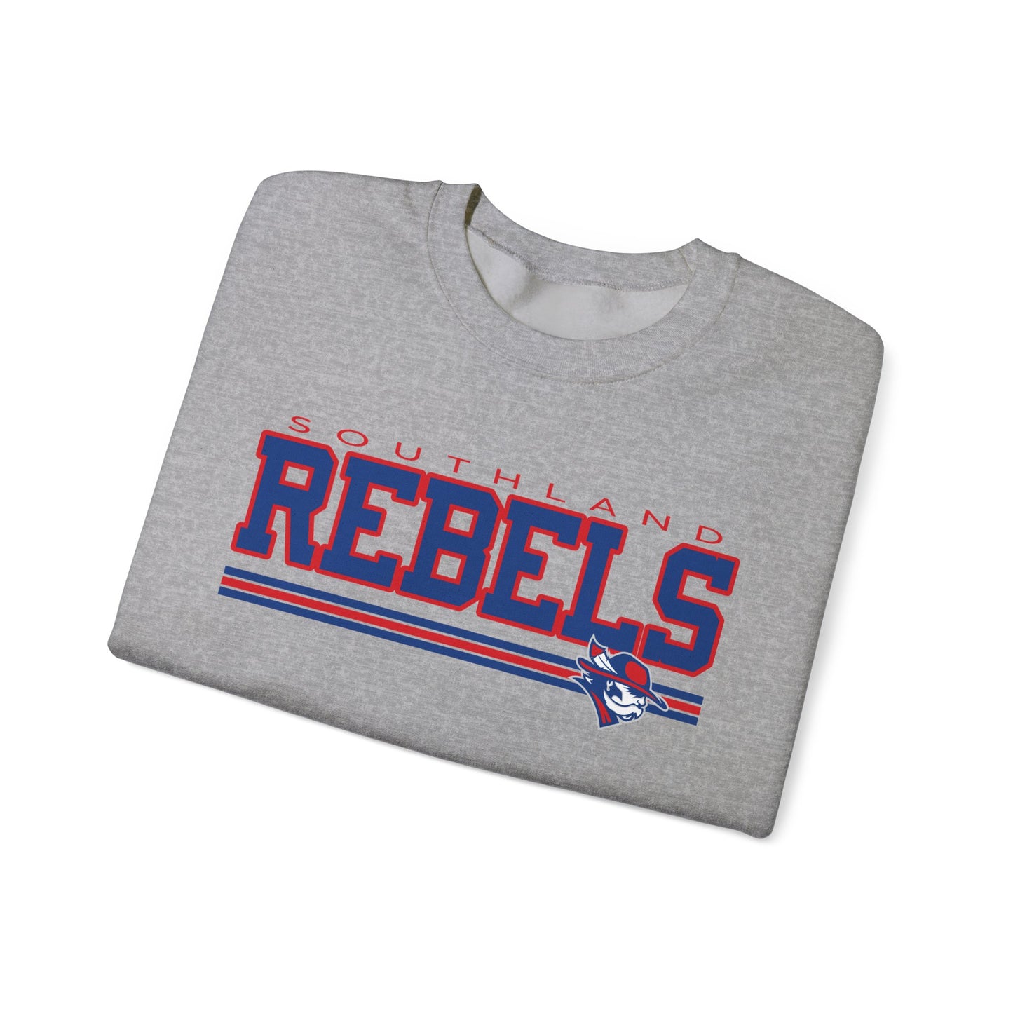 Southland Rebels Graphic Sweatshirt | Vintage Varsity Crewneck | Gildan 18000 Heavy Blend Sweatshirt