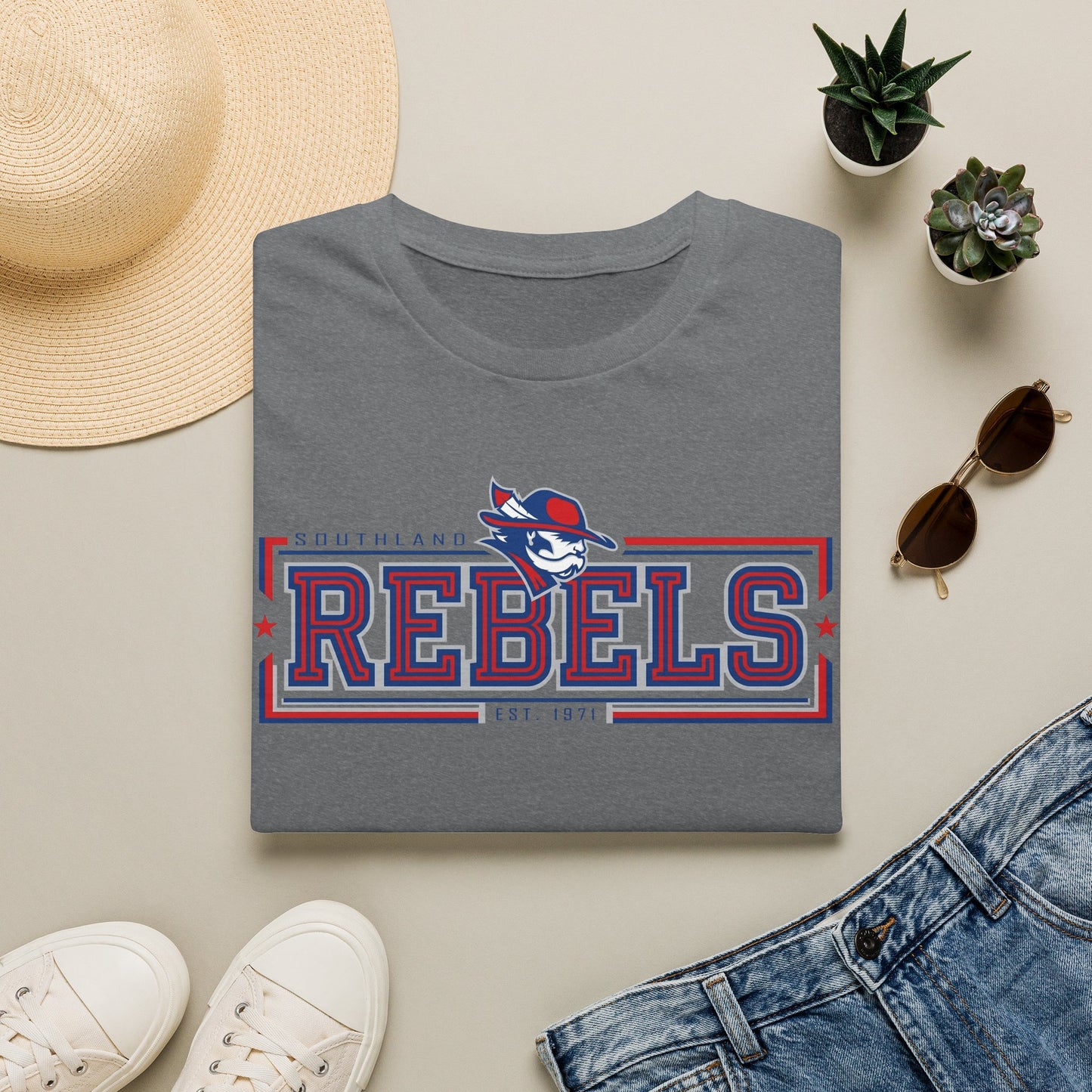 Rebels Graphic T-Shirt — Southland Rebels Vintage Team Tee