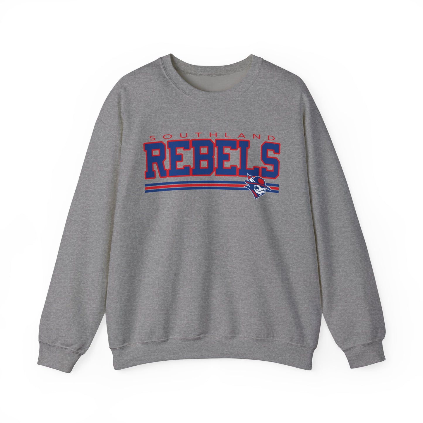 Southland Rebels Graphic Sweatshirt | Vintage Varsity Crewneck | Gildan 18000 Heavy Blend Sweatshirt