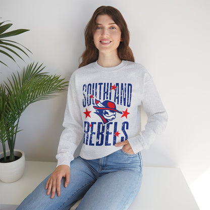 Southland Rebels with Stars Gildan Softstyle Crewneck Sweatshirt