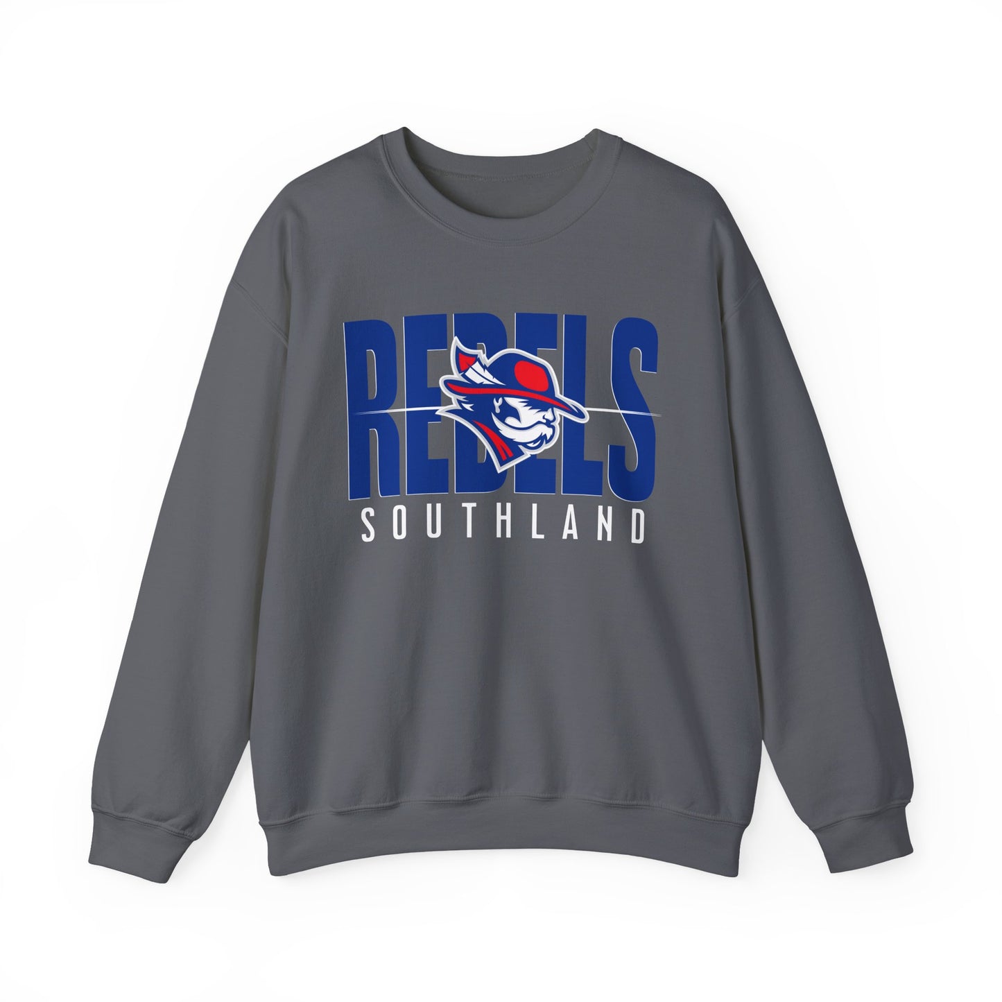 Southland Rebels Modern Mascot Gildan Heavyweight Crewneck