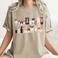 Dog Lovers Comfort Color Tees, Farm Animal Shirts, Illustration, Breeds, Pet Comfort Colors T-Shirt