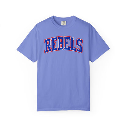 Arched Tri-Color Rebels - Comfort Color Tee
