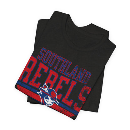 Southland Rebels Vintage Team Tee - Retro Distressed Sports T-Shirt
