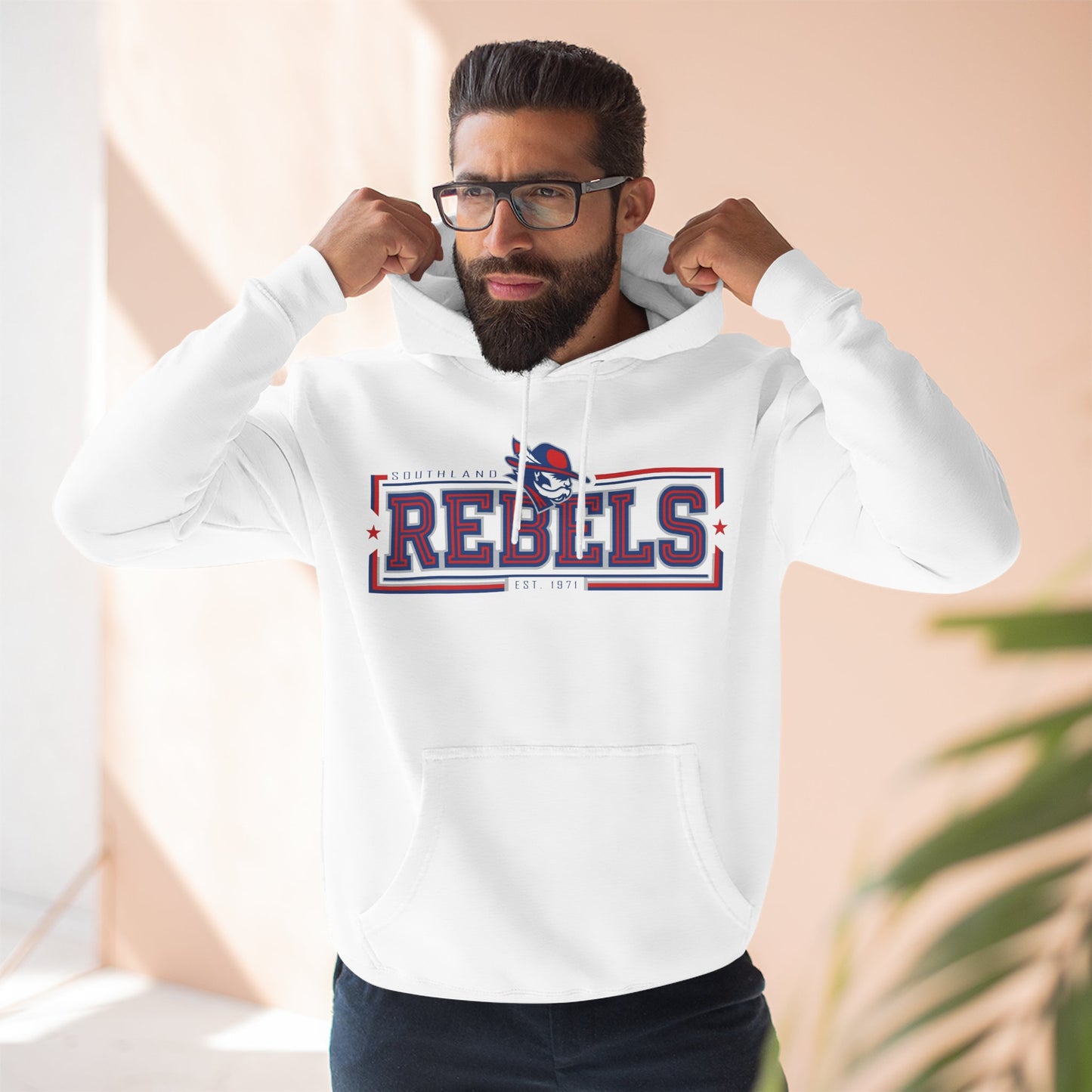 Southland Rebels - Vintage Mascot Hoodie