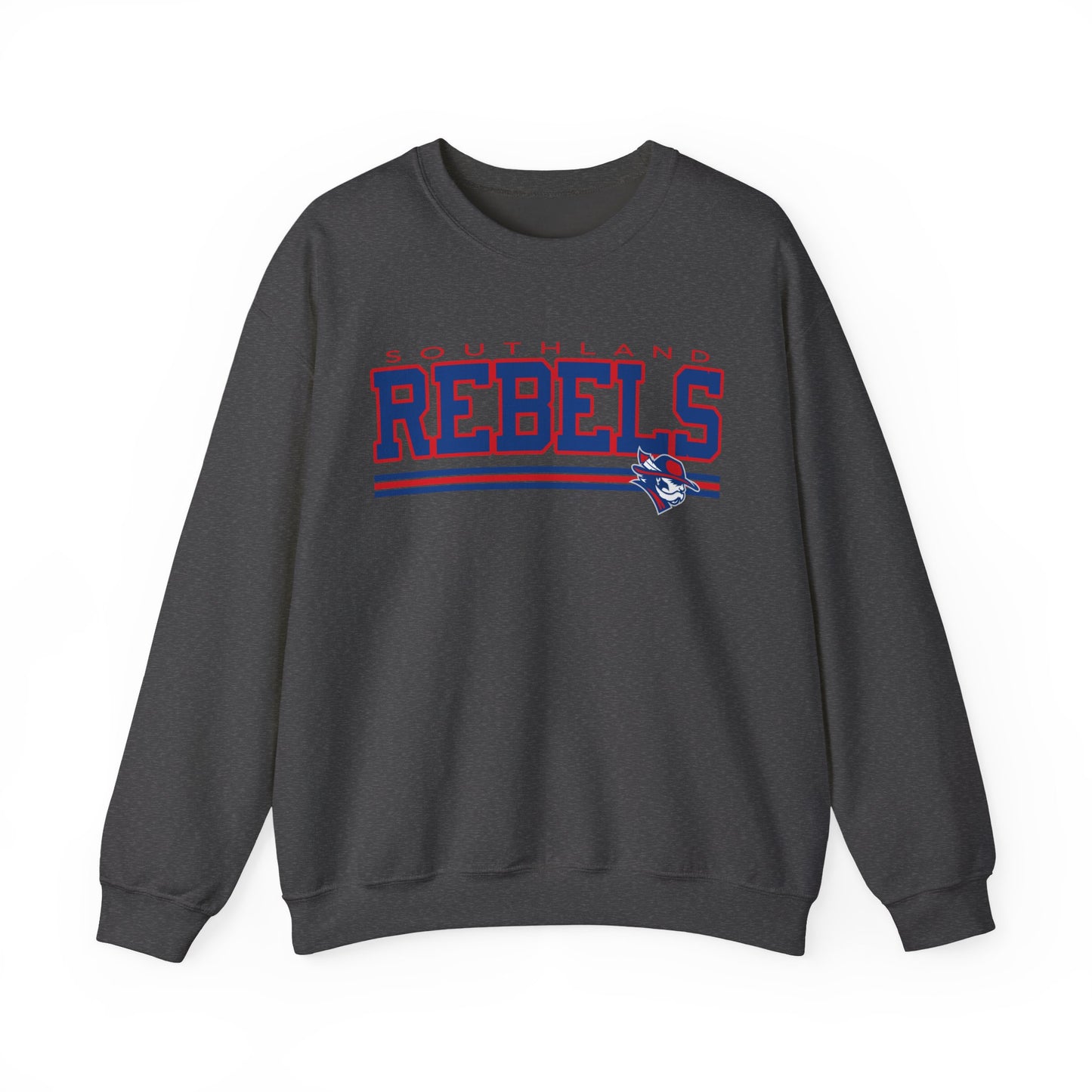 Southland Rebels Graphic Sweatshirt | Vintage Varsity Crewneck | Gildan 18000 Heavy Blend Sweatshirt