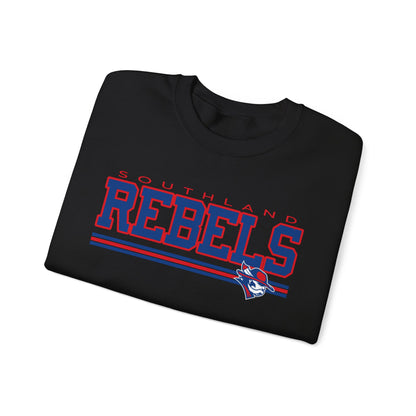 Southland Rebels Graphic Sweatshirt | Vintage Varsity Crewneck | Gildan 18000 Heavy Blend Sweatshirt