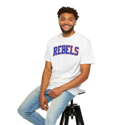 Arched Tri-Color Rebels - Comfort Color Tee