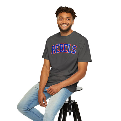 Arched Tri-Color Rebels - Comfort Color Tee