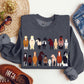 Horse Breeds Farm Animal Lover Sweatshirt