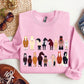 Horse Breeds Farm Animal Lover Sweatshirt