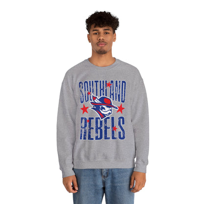 Southland Rebels with Stars Gildan Softstyle Crewneck Sweatshirt