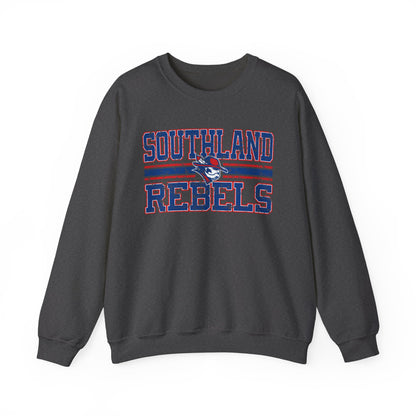 Southland Rebels Crewneck Sweatshirt — Vintage Mascot Logo