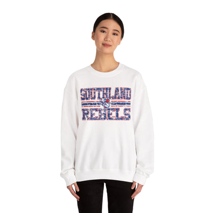 Southland Rebels Crewneck Sweatshirt — Vintage Mascot Logo