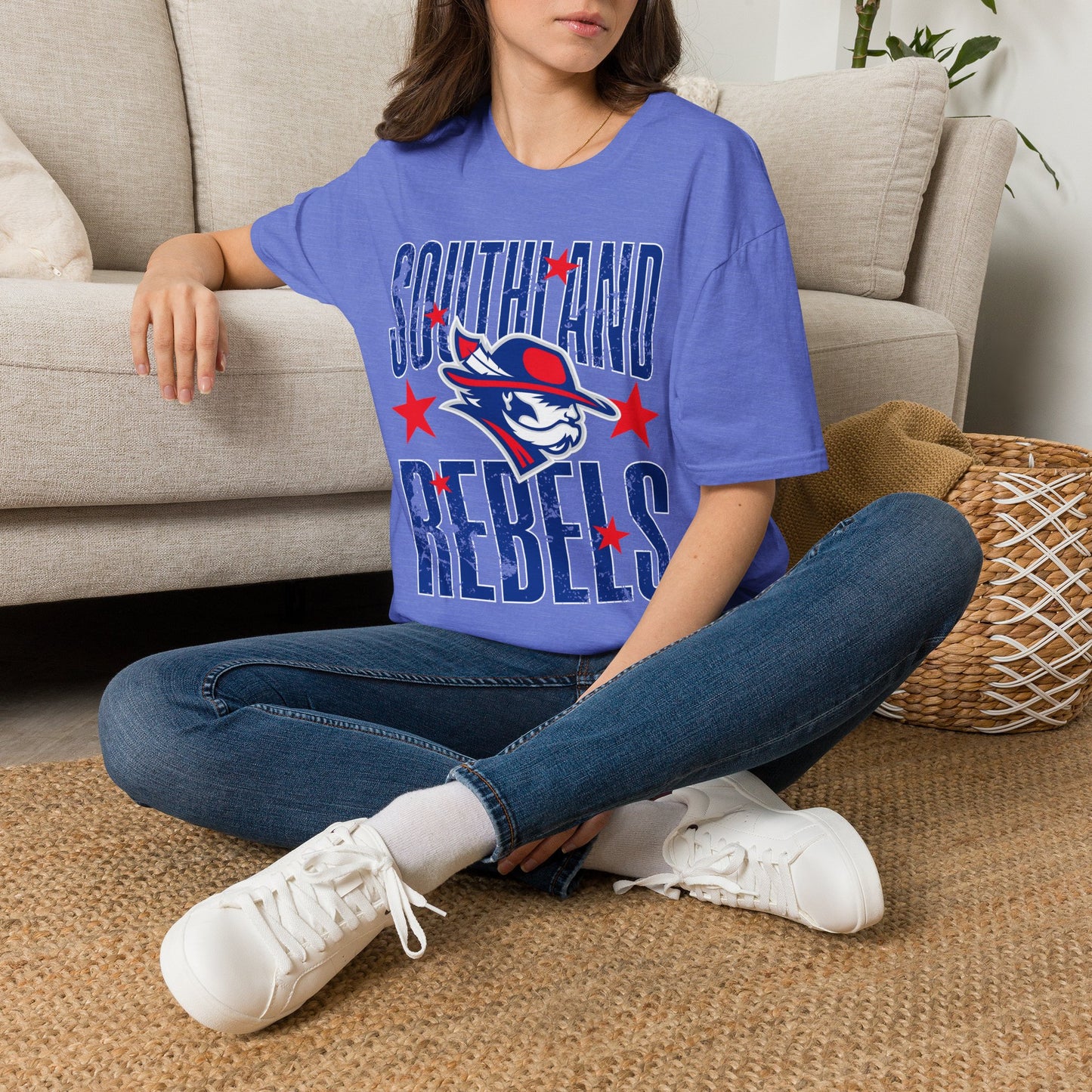 Southland Rebels with Stars Gildan Softstyle T-Shirt