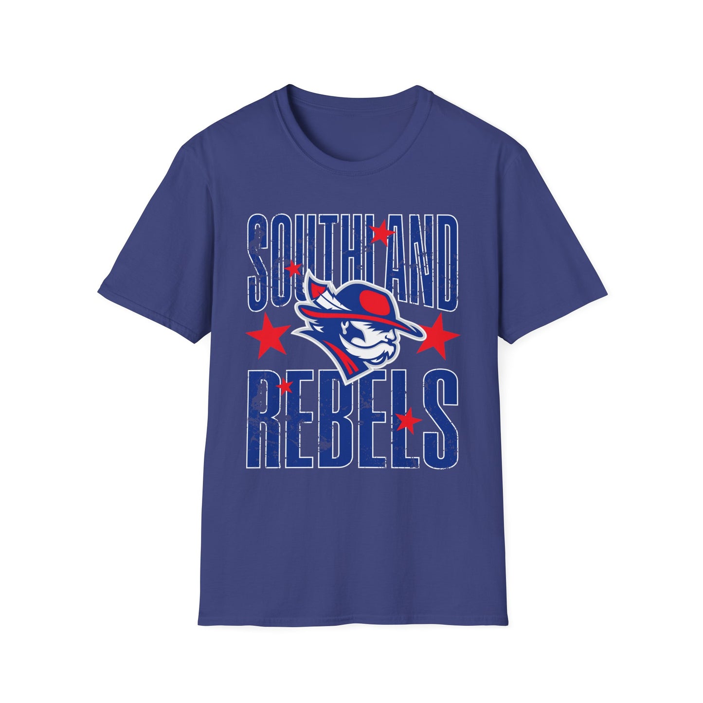 Southland Rebels with Stars Gildan Softstyle T-Shirt