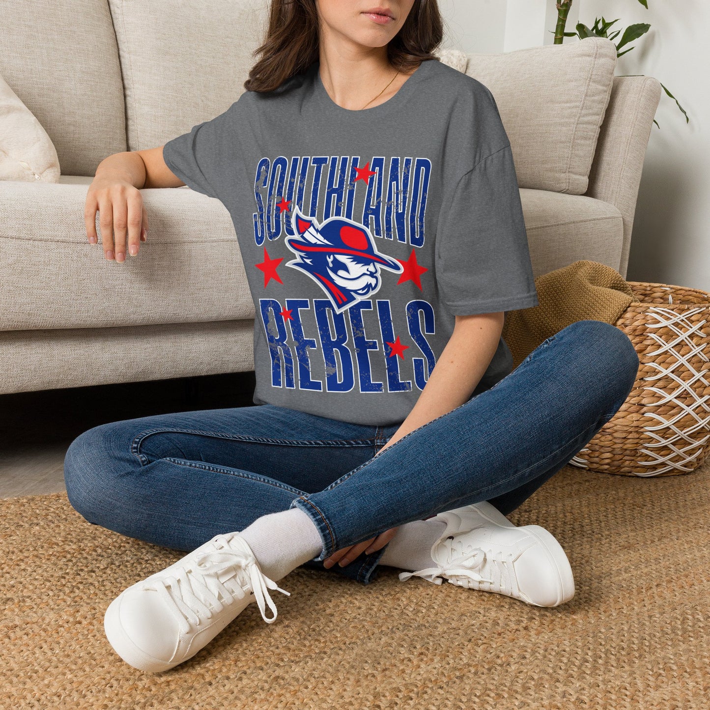Southland Rebels with Stars Gildan Softstyle T-Shirt