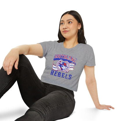 Southland Rebels Crop Top — Vintage Festival Graphic Tee