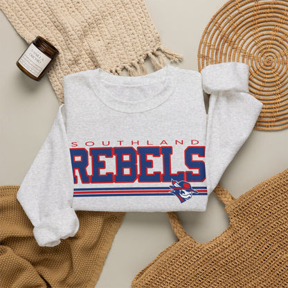 Southland Rebels Graphic Sweatshirt | Vintage Varsity Crewneck | Gildan 18000 Heavy Blend Sweatshirt