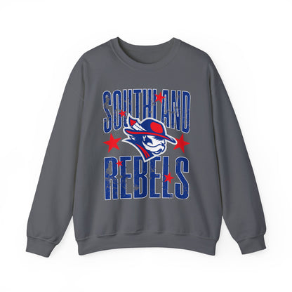 Southland Rebels with Stars Gildan Softstyle Crewneck Sweatshirt