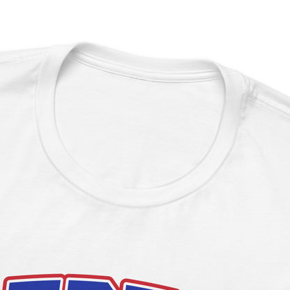 Rebels Collegiate T-Shirt — Red White Blue Team Tee