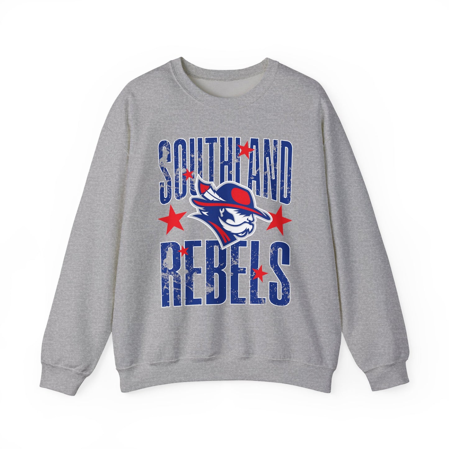 Southland Rebels with Stars Gildan Softstyle Crewneck Sweatshirt