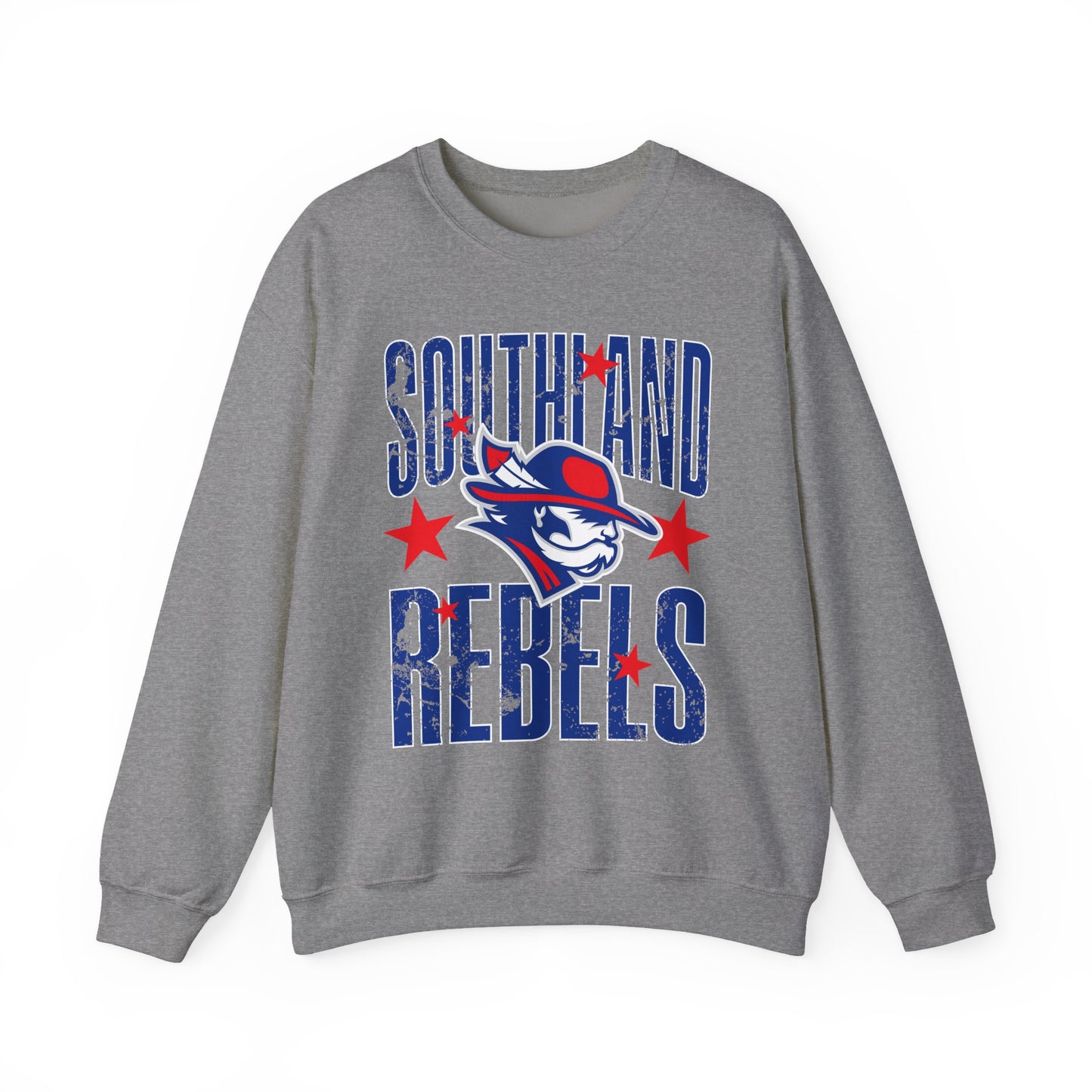 Southland Rebels with Stars Gildan Softstyle Crewneck Sweatshirt