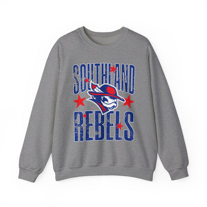 Southland Rebels with Stars Gildan Softstyle Crewneck Sweatshirt