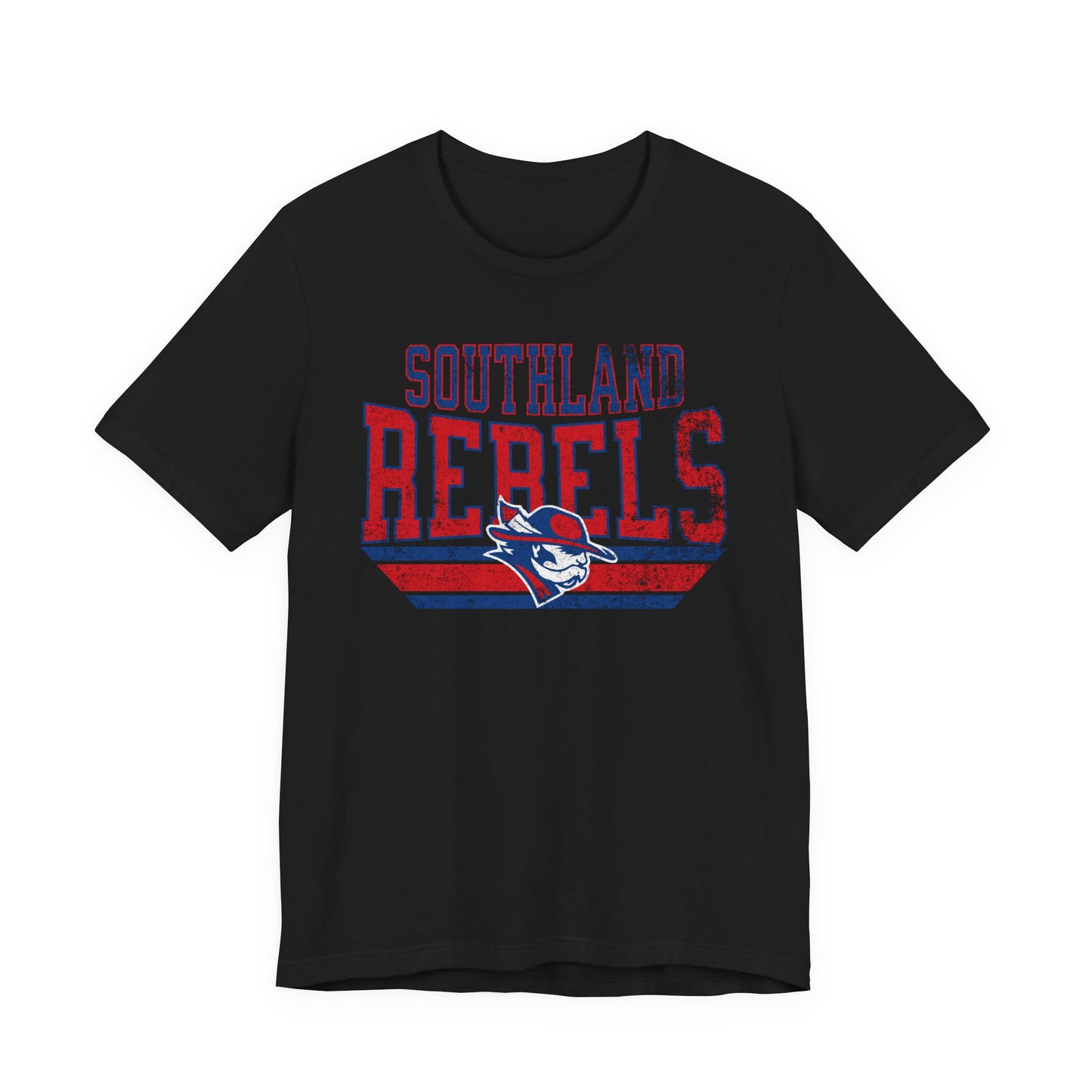Southland Rebels Vintage Team Tee - Retro Distressed Sports T-Shirt