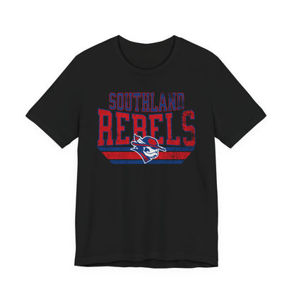 Southland Rebels Vintage Team Tee - Retro Distressed Sports T-Shirt