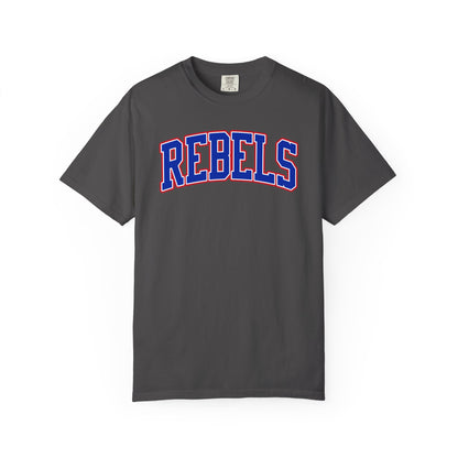 Arched Tri-Color Rebels - Comfort Color Tee