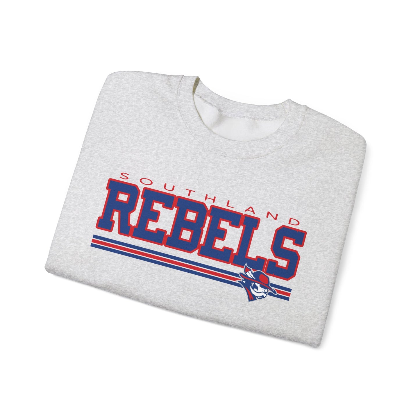 Southland Rebels Graphic Sweatshirt | Vintage Varsity Crewneck | Gildan 18000 Heavy Blend Sweatshirt