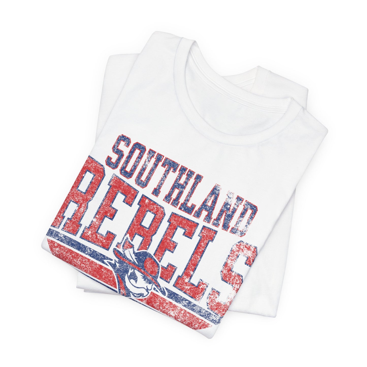 Southland Rebels Vintage Team Tee - Retro Distressed Sports T-Shirt